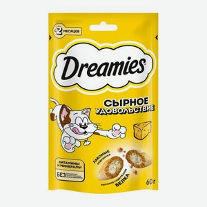Лакомство для кошек с сыром Dreamies 60г 60 г