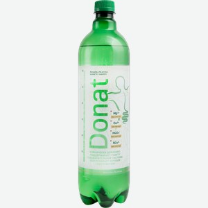Вода Donat Mg минеральная лечебно-столовая газированная 1л 1 кг