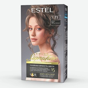 ESTEL PROFESSIONAL Крем-гель краска для волос Color Signature, № 7/71 Фраппе, 170 мл