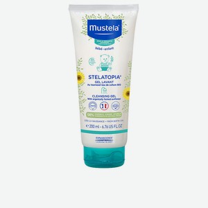 MUSTELA Деликатный гель для купания Stelatopia для сухой и атопической кожи, 200 мл