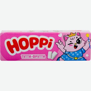Жевательная резинка HOPPI со вкусом тутти-фрутти, 13,2г