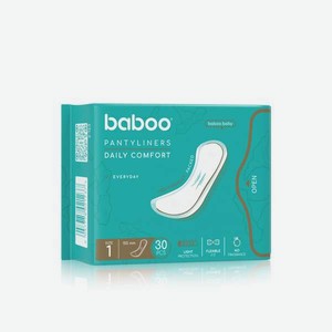 Прокладки женские BABOO ежедневные