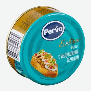 Паштет Perva Extra с индюшиной печенью 100г 100 г