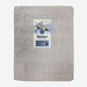 Полотенце махровое Wellfort 50*80см Cherry в ассортименте 140 г