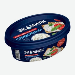 Сыр творожный Экомилк сливочный 60% 120г 120 г