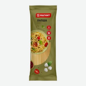 Макароны Лапша Магнит 450г в ассортименте 450 г