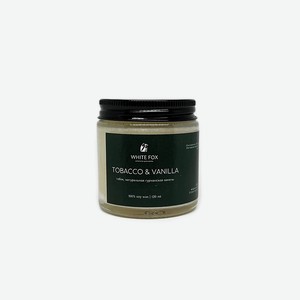 WHITE FOX Ароматическая свеча  Tobacco & Vanilla , 120 мл