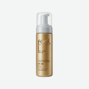 Мусс автозагар для тела и лица для светлой кожи Feel Moment Medium 190мл