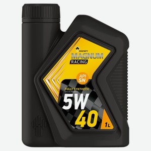 Масло моторное синтетическое Rosneft Magnum Racing 5W-40, 1 л