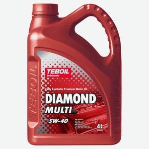 Масло моторное Teboil Diamond Multi 5W-40 синтетическое, 4 л