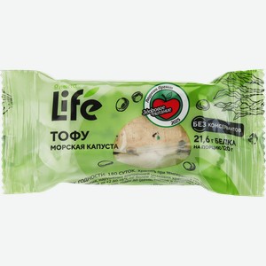 Тофу ЛЕНТА LIFE Морская капуста, 120г
