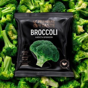 Капуста брокколи быстрозамороженная Premiere of Taste 400г 400 г