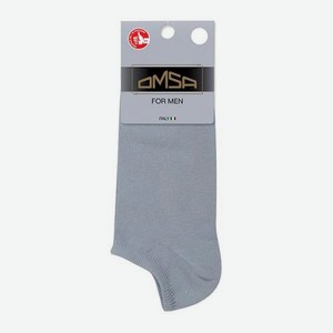 Мужские носки супер-укороченные Джинс р.45-47 Omsa Eco 404 20 г