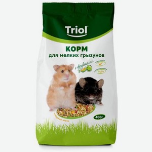 Корм для мелких грызунов с фруктами Triol 400г 400 г