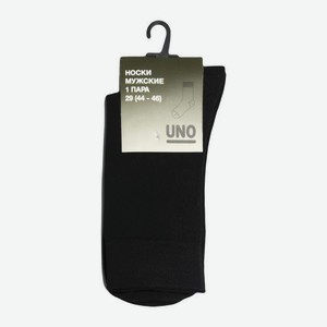Мужские носки чёрные Uno р.29 39 г