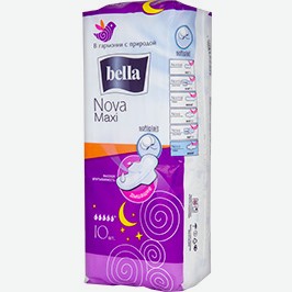 Гигиенические Прокладки Белла, Нова Макси, 10 Шт.