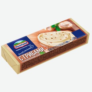 Сыр плавленый Hochland пастообразный с грибами 35%, 100г