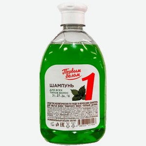 Шампунь  Первым делом  для всех типов волос, 500 мл