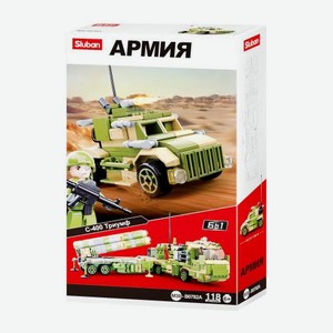 Конструктор Sluban Армия M38-B0782 в ассортименте 220 г