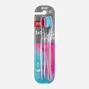 Набор зубных щёток Medium Professional Whitening Splat 2шт 44 г