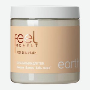 Скраб-бальзам для тела миндаль, ваниль, бобы тонка Feel Moment 300г 300 г