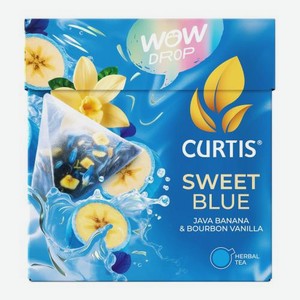 Травяной чай Sweet Blue банан и ваниль Curtis 15пир 23 г