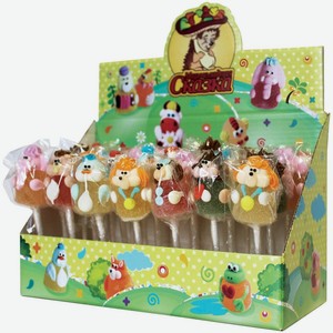 Мармелад Мармеладная Сказка ассорти желейный на палочке в ассортименте, 20г