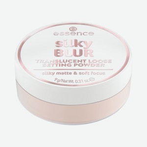 Пудра для лица рассыпчатая фиксирующая Essence Silky Blur 10 9г