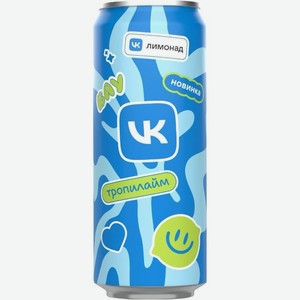 Лимонад VK Тропилайм газированный 450 мл