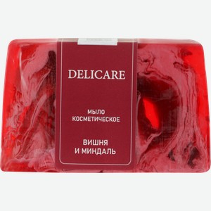 Туалетное мыло DELICARE косметическое ручной работы, 80г