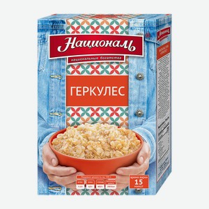 Хлопья овсяные Националь Геркулес 400г