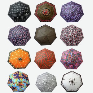 Зонт женский автомат купол 55 см 7спиц RD-232/DS-272