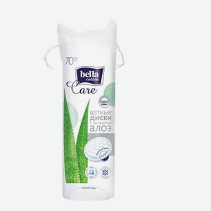 Диски Ватные Белла С Алоэ 70шт #