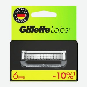 Сменные кассеты для бритвы Labs Gillette 6шт 33 г