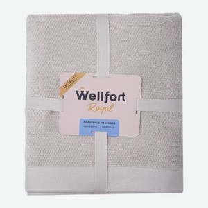 Махровое полотенце 70*120см бежевое Royal Wellfort Micra 450 г