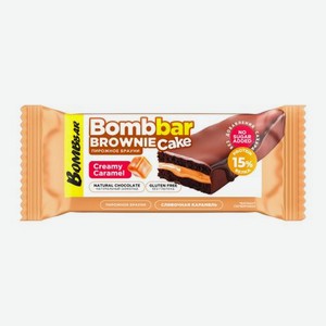 Пирожное протеиновое со вкусом Брауни и сливочной карамелью Bombbar 45г 45 г