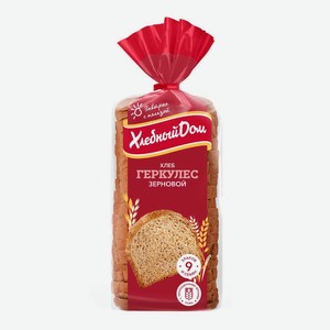 Хлеб Хлебный Дом Геркулес зерновой в нарезке 500г