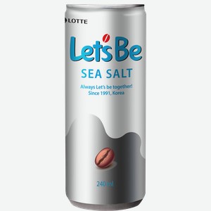 Напиток кофейный LOTTE Lotte SeaSalt Coffee, 0.24л