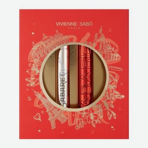 Подарочный набор Cabaret Vivienne Sabo Тушь Premiere тон 01 + Тушь Legende Rouge красная в ассортименте 40 г