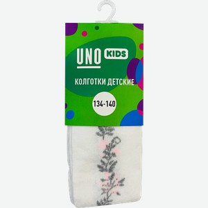 Колготки детские Uno для девочек р.98-140 молочные TG5_1n22 в ассортименте 88 г