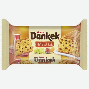 Кекс Ulker с изюмом кусочками апельсина айвы и инжира, 200г