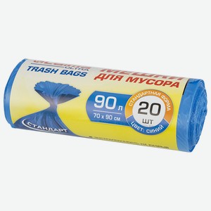 LAIMA Мешки для мусора ULTRA прочные, 90 л., 20 шт.