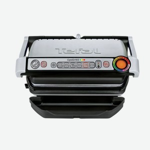 TEFAL Умный электрический гриль Optigrill+ GC712D34, с датчиком определения толщины, 6 программами, съемными панелями