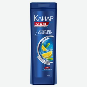 Шампунь д/волос мужской Клиар Vita Abe Энергия свежести 400м