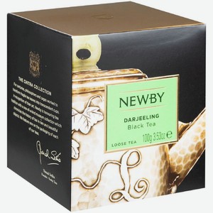 Чай черный Newby Дарджилинг (Darjeeling) листовой 100 г