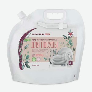 Средство для мытья посуды Flexfresh Белый чай 3000 мл