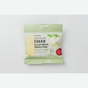 Снеки хрустящие из картофеля свеклы и репы 25 г
