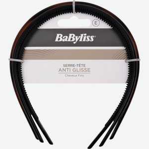 Обручи для волос BABYLISS PARIS нескольз. BS794568, Франция, 3 шт