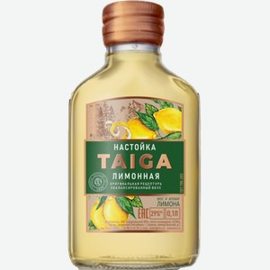 Настойки Тайга Лимонная 0.1л