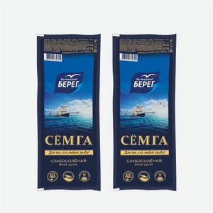 Рыба СЕМГА филе хвостовая часть с/с 100гр Балтийский берег